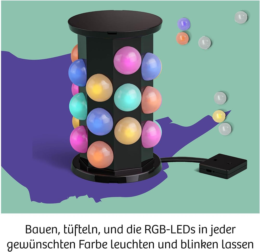 Kosmos 620943 Light Tower Experimentierkasten für Kinder ab 10 Jahren, Experimentierkasten Technik u
