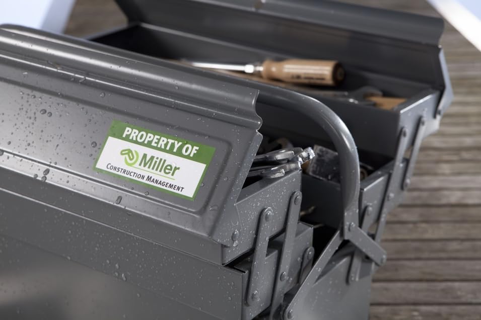 Avery L7060-20 – Packung mit Etiketten aus Polyester, Weiss, 99,1 x 38,1 mm 280, 280