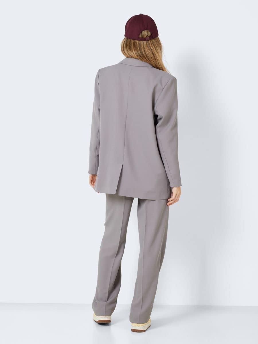 Noisy may Damen Nmmilla L/S Noos Blazer S Titanium, S Titanium