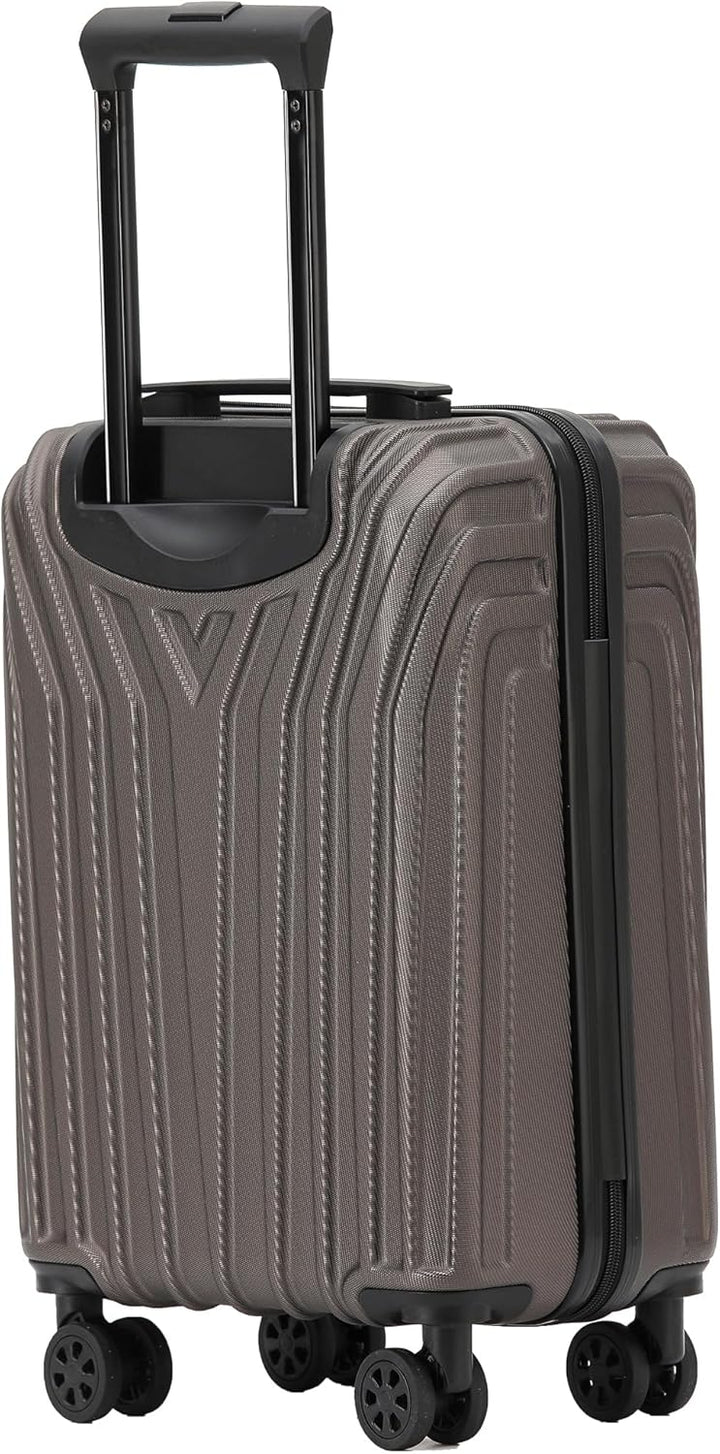 BEIBYE Kofferset Rollkoffer Koffer Hartschale,TSA Schloss, Zwillingsrollen, Erweiterung (Coffee, Set