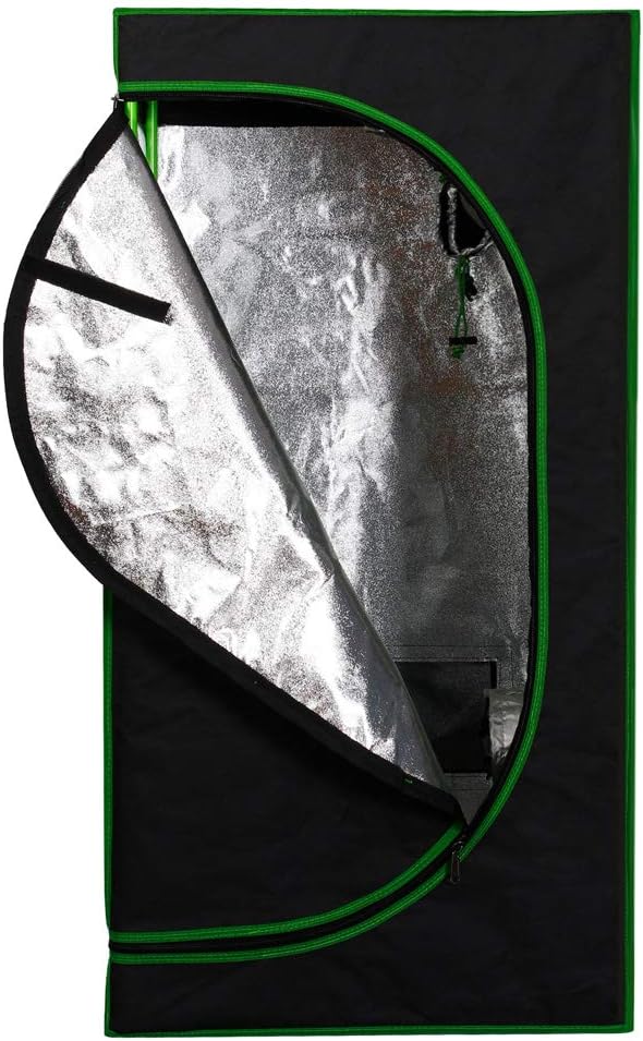 Kingpower Grow Box Grow Zelt für Pflanzen Growbox Gewächshaus Garten Anzucht Gemüse Kräuter Schrank