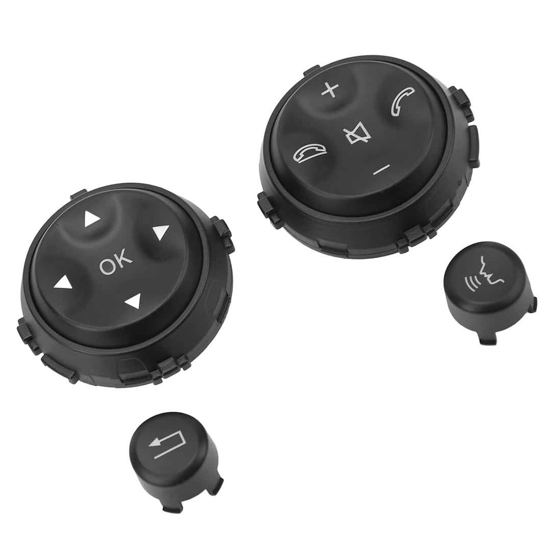 Auto-Lenkrad-Schalter-Tasten, 4 Stück Lenkrad-Steuer-Schalter-Taste, Ersatz für W221 S280 2006-2009