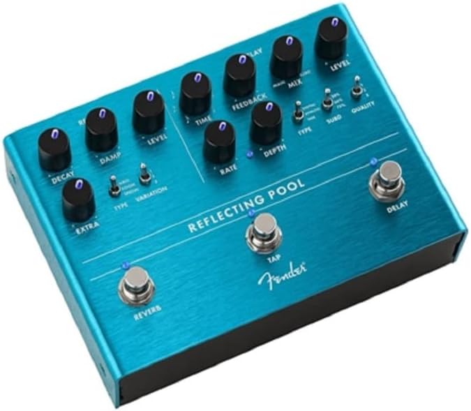 Fender® »REFLECTING POOL« Delay/Reverb Boden-Effekt-Pedal
