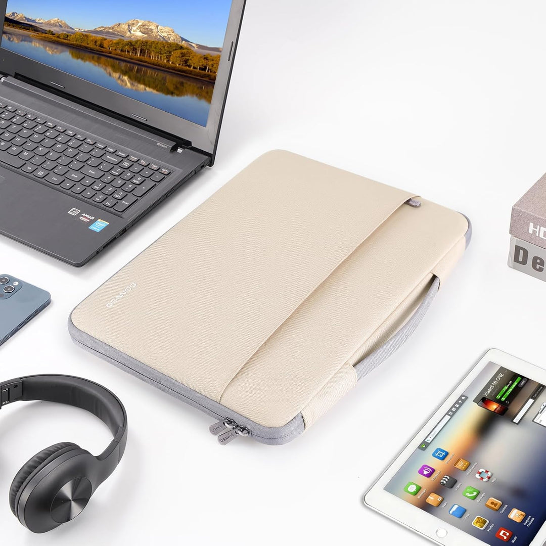 DOMISO 17 Zoll Wasserdicht Laptophülle Laptop Sleeve Case Notebook Hülle Tasche Schutzhülle für 17,3