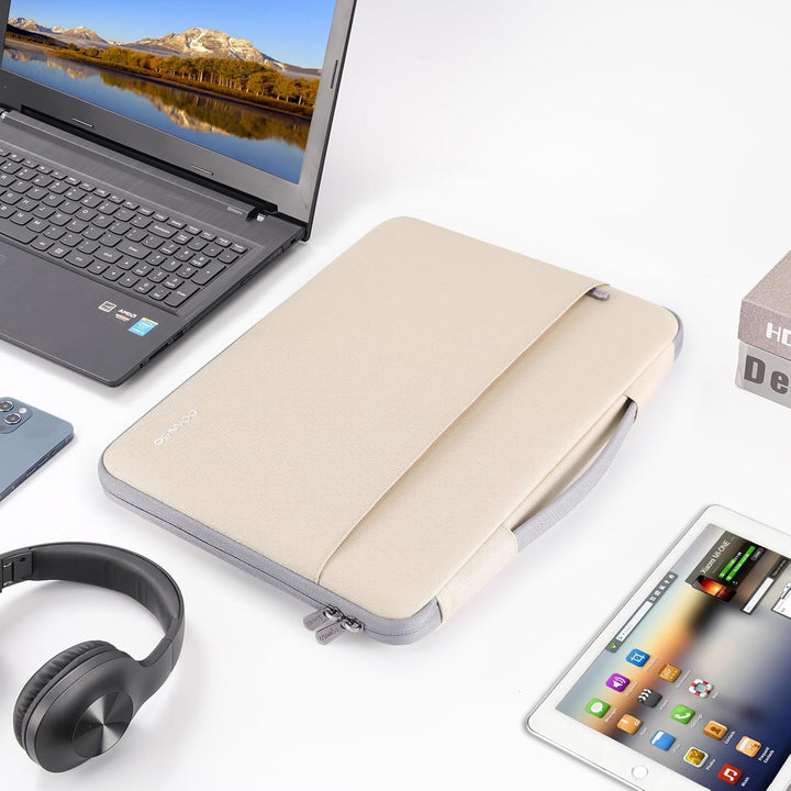 DOMISO 17 Zoll Wasserdicht Laptophülle Laptop Sleeve Case Notebook Hülle Tasche Schutzhülle für 17,3