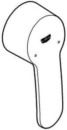 GROHE Hebel (Original Ersatzteil, Langlebig, Robust, Herstellergarantie: 5 Jahre), Chrom, 46752000