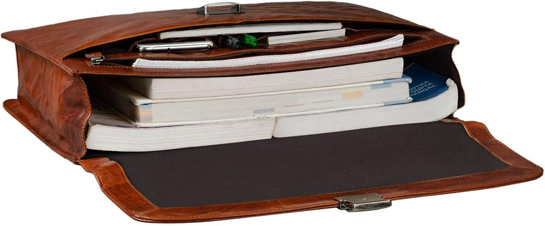 STILORD 'Jonathan' Elegante Aktentasche klassische Büro Business Schultertasche gross 15,6 Zoll mit