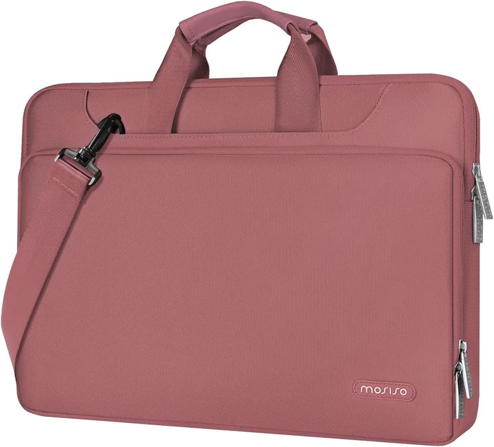 MOSISO 360 Schütz Laptoptasche 13,3 Zoll, 13-13,3 Zoll Laptop Umhängetasche Kompatibel mit MacBook A