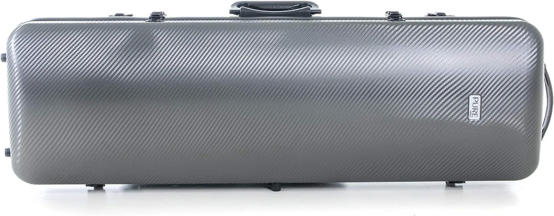 PURE GEWA Violinkoffer Polycarbonat 2.4 für Grösse 4/4 grau grau Oblong 4/4, grau Oblong 4/4