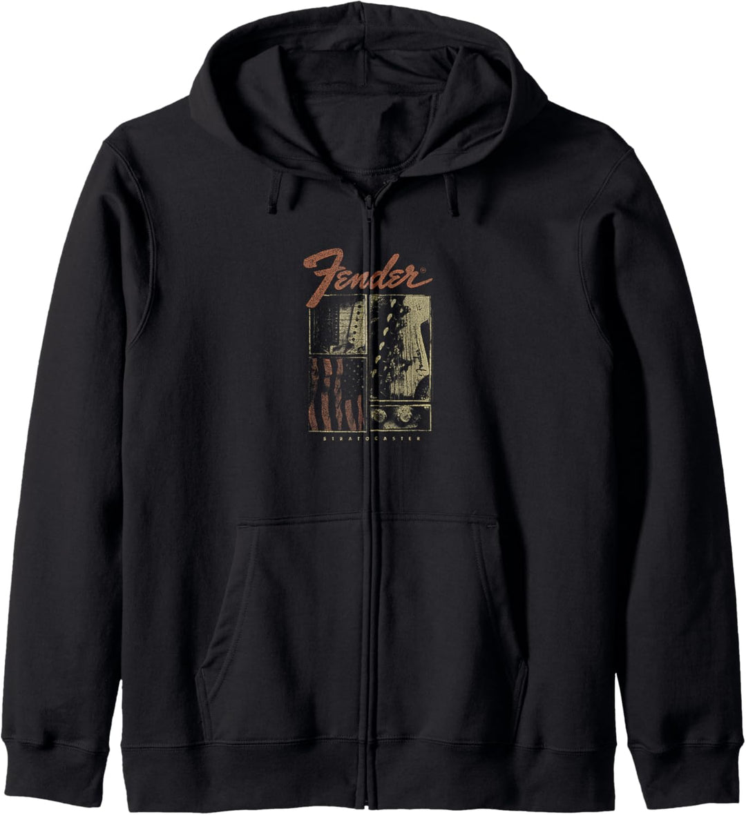 Fender Strat Flag Kapuzenjacke