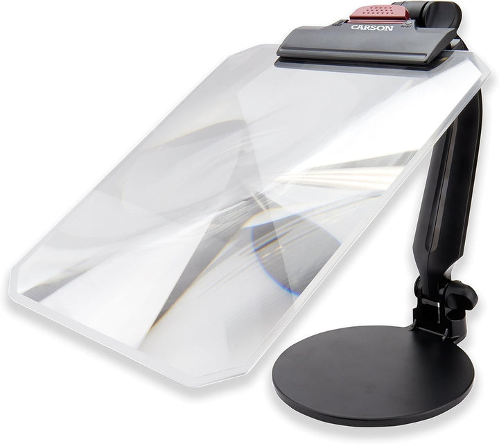 Carson Fresnel Stand Magnifier 1,5X Standlupe mit grossflächiger Linse (CP-10) Fresnel Standlupe (CP