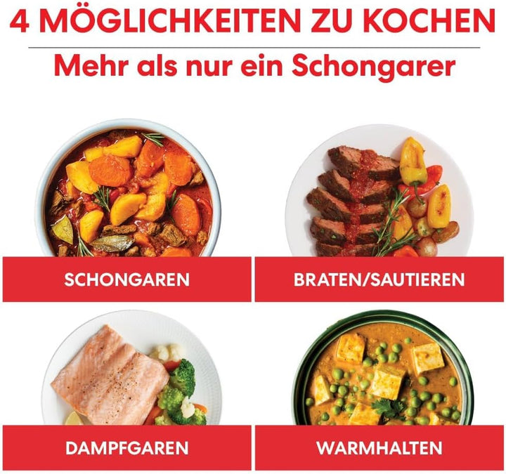 Instant Pot Superior Slow Cooker/Schongarer, 7.1L Multikocher / 4 Kochfunktionen (Schongaren, Braten