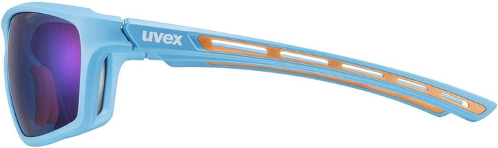 uvex Unisex Sportstyle 229 Sportbrille (1er Pack) Einheitsgrösse Blue/Mirror Blue, Einheitsgrösse Bl