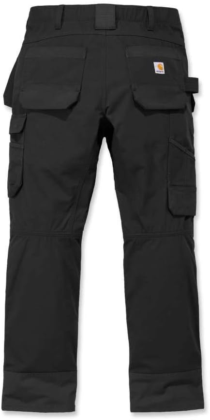 Carhartt Herren Full Swing® Steel Multi Pocket Pants, Black Black, 32W / 32L EU
