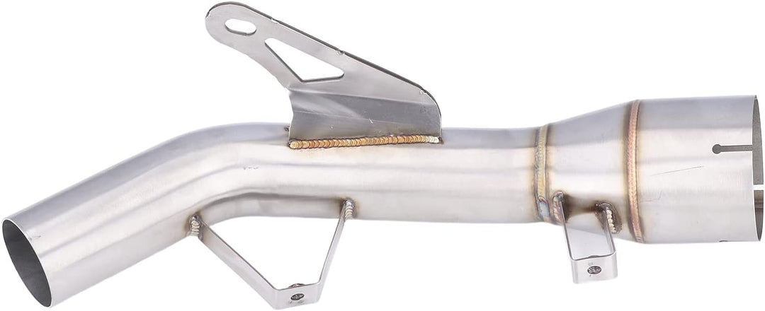 Escape Z900 2021,Auspuff Vorderes Mittelverbindungsrohr, Motorrad Auspuff Mittelrohr 304 Edelstahl H