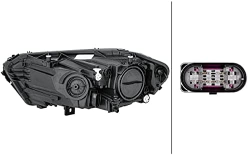 HELLA 1LG 015 091-041 Halogen-Hauptscheinwerfer - rechts - für u.a. Mercedes-Benz A-Class (W177)