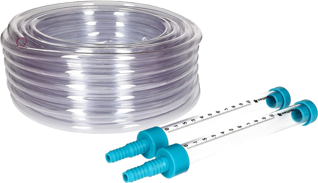 KOTARBAU® Schlauchwasserwaage 25m mit zwei Messröhrchen, 25m