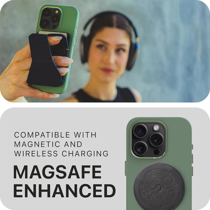 Decoded Silikon Hülle – iPhone 15 Pro – Antibakterielle Hülle – Kompatibel mit MagSafe – Astro Dust