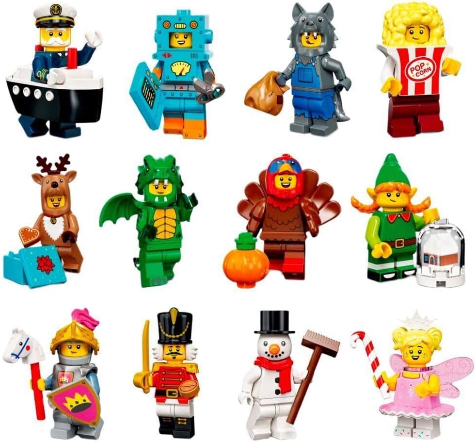 LEGO Serie 23 Minifiguren Komplettset 12 verschiedene Charaktere 71034 (verpackt)
