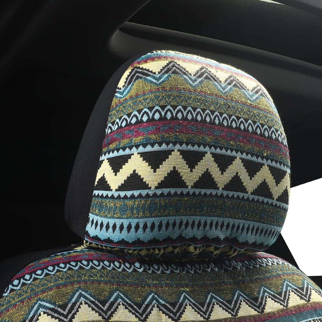 SOBONITO Auto-Sitzbezüge Vordersitze,Auto-Sitzbezug Set Universal für Fahrersitz und Beifahrer Auto-