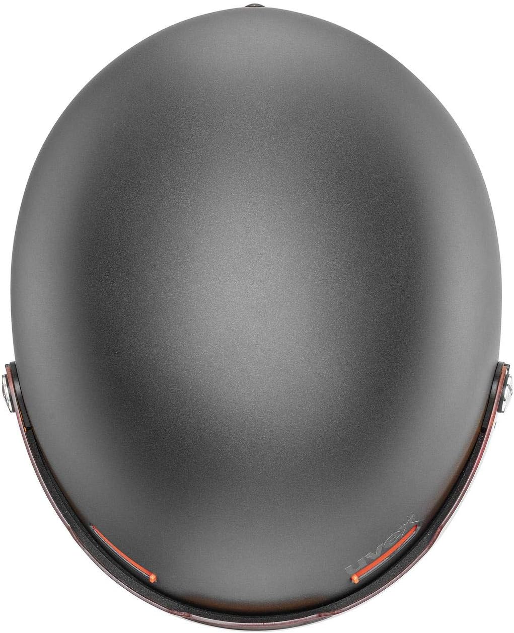uvex hlmt 500 visor - Skihelm für Damen und Herren - mit Visier - individuelle Grössenanpassung - da