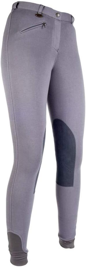 HKM 9064 Reithose Penny Easy, Mädchen Hose 164 Dunkelgrau, 164 Dunkelgrau