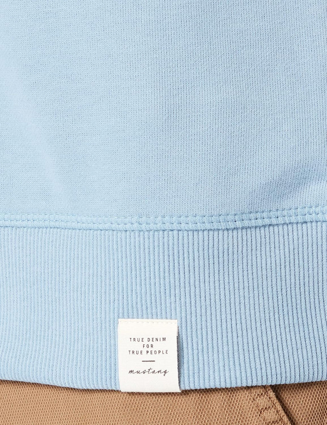 MUSTANG Herren Style Ben Crewneck Sweatshirt, Faded Denim 5124