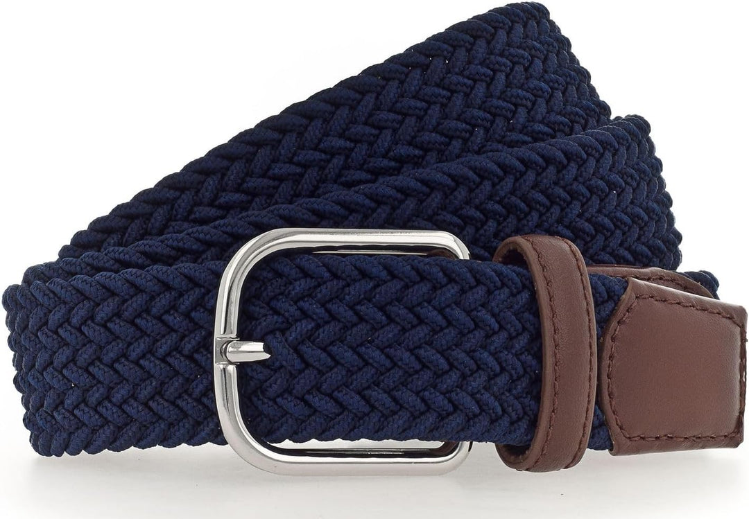 Vanzetti Braided Women's Belt W80 Midnight Blue