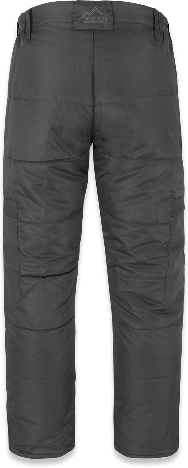 normani Winter Thermohose gefütterte, stark Wasserabweisende Schneehose Anthrazit - Jirishanca M, An