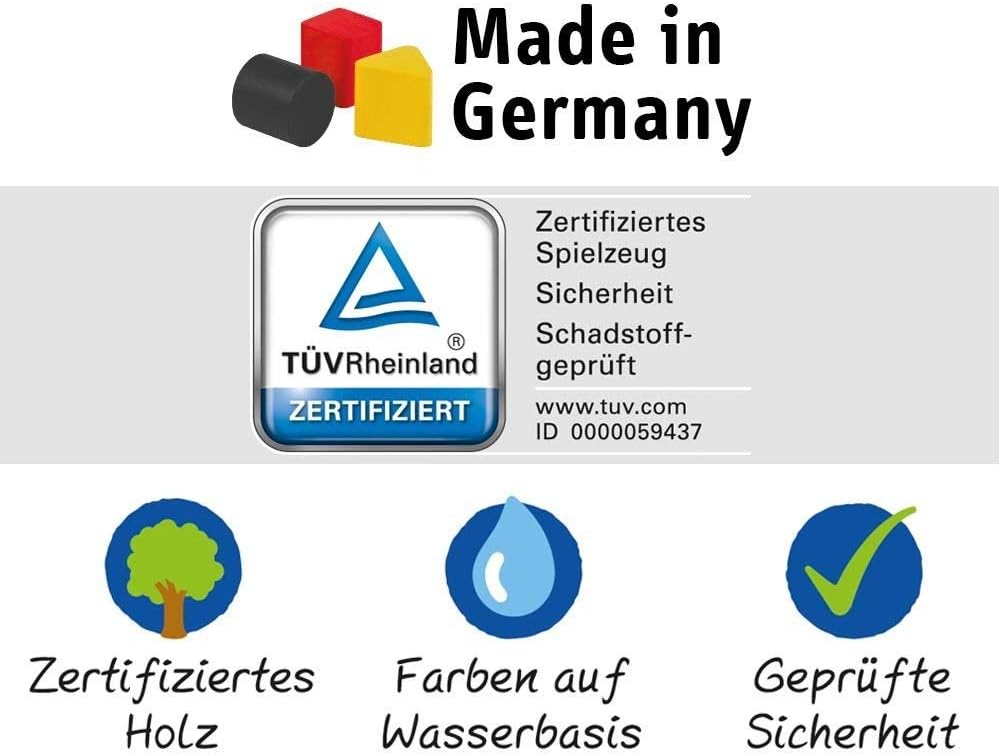 Selecta 64022 Sternentanz blau, bellybutton, Greiflingsball, 11,5 cm