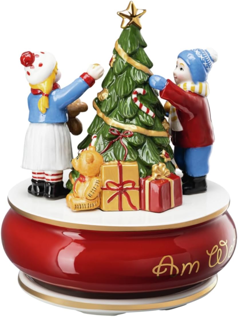 Hutschenreuther Sammelserie 2023 Am Weihnachtsbaum.. Spieluhr