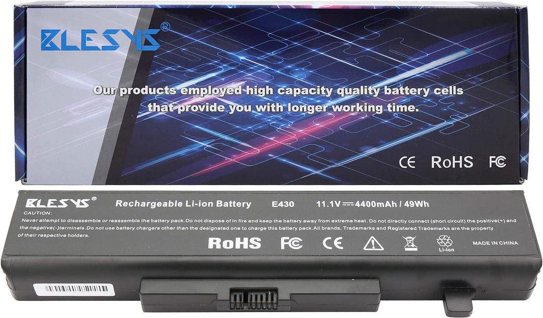 BLESYS Laptop Akku für Lenovo ThinkPad E540 E530 E531 E535 E530c E430 E431 E430C E435 E440 B480 B485