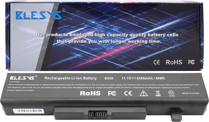 BLESYS Laptop Akku für Lenovo ThinkPad E540 E530 E531 E535 E530c E430 E431 E430C E435 E440 B480 B485