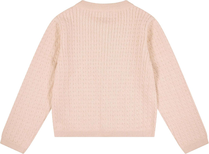 Steiff Mädchen Strickjacke Weste 116 Seashell Pink, 116 Seashell Pink