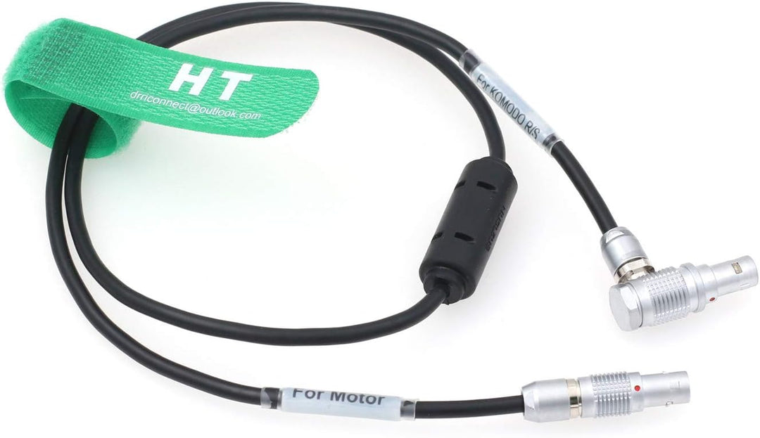 Tilta Nucleus-M Motor-Stoppkabel, 7-polig, für rote Komodo 6K V-Raptor 8K Kamera (9-polig), 9-polig