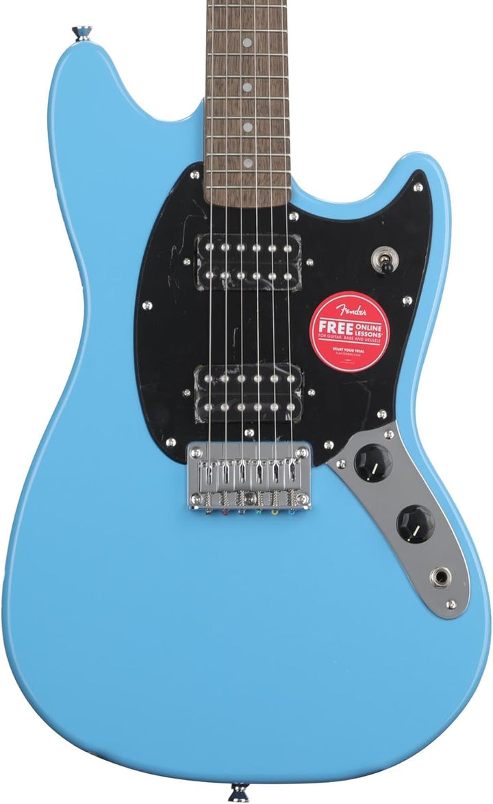 Squier Sonic Mustang HH IL California Blue - E-Gitarre