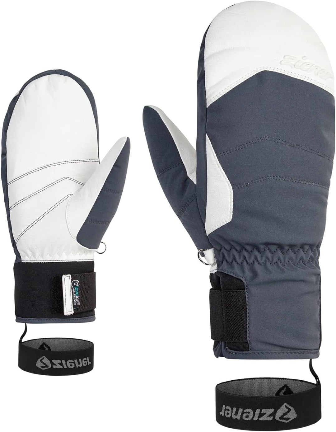 Ziener Damen Kalea Ski-Fäustling/Wintersport | wasserdicht, extra warm, Wolle 6 Ombre, 6 Ombre