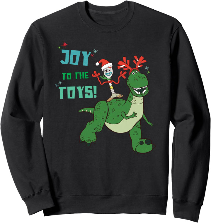 Disney PIXAR Joy to the Toy Story Forky & Rex Holiday Sweatshirt