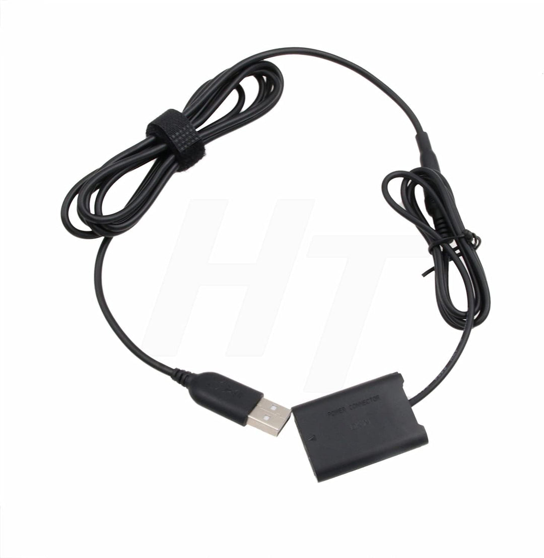 HangTon 5V USB zu NP-BX1 Dummy-Akku für Sony ZV1 M4 M7 RX100 RX1R WX800 HX99 Kamera