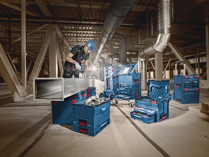 Bosch Professional Werkzeugkiste LT-BOXX 170 Professional, Schwarz, Blau, 1600A00222