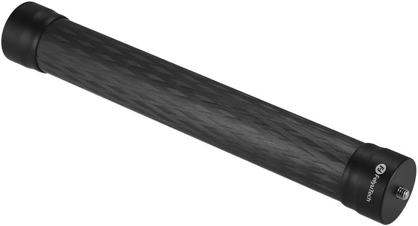 FeiyuTech Kohlefaser-Verlängerungsstange Leichter Stick Einbeinstativ Länge 27,5 cm mit 1/4 '' 3/8 '