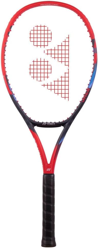 YONEX Vcore 100 (300G) Scarlet unbesaitet 300g Tennisschläger Turnierschläger Rot - Blau, 1