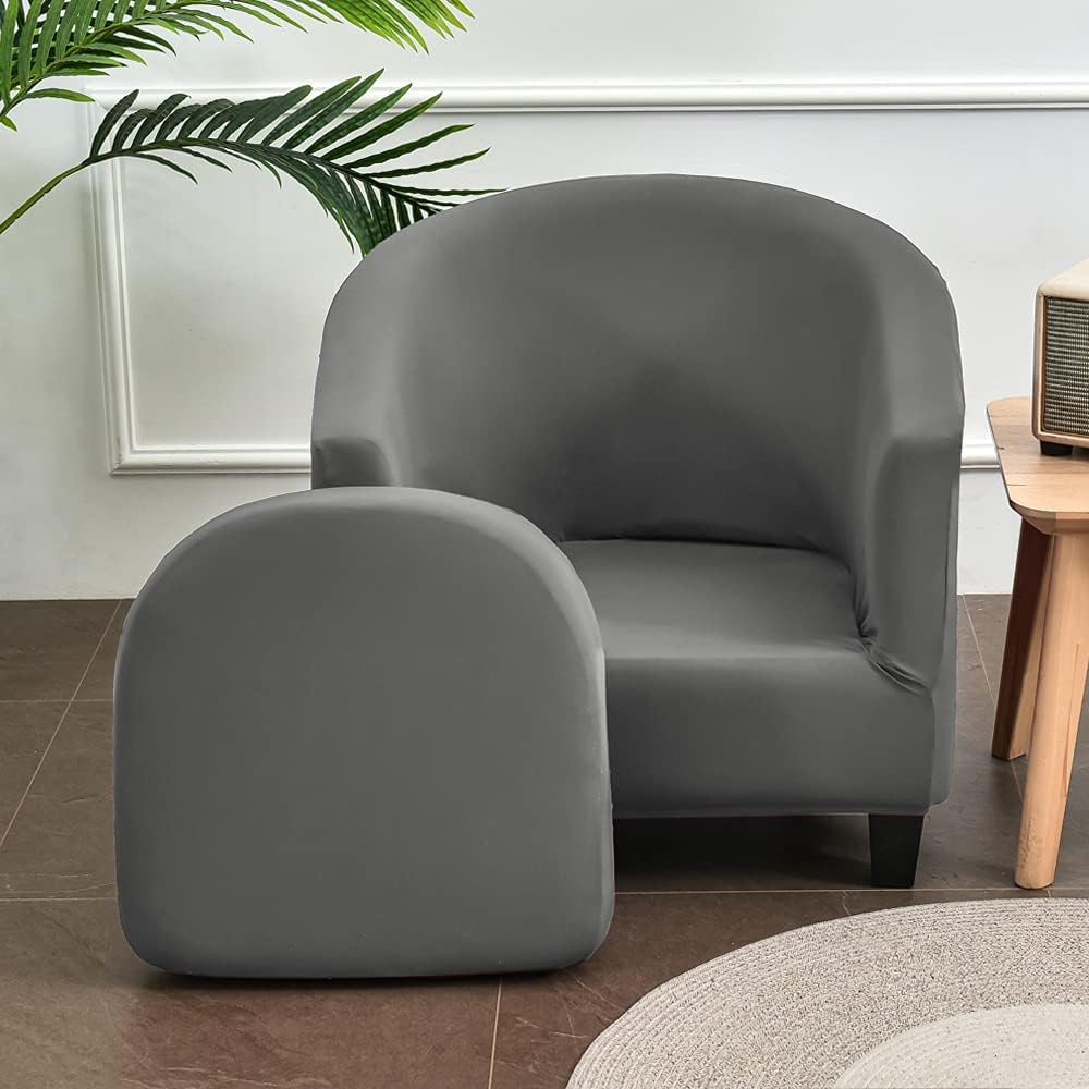 CHNSHOME Sesselbezug Clubsessel Sesselüberwurf überzug für Sessel Sesselbezug cocktailsessel Tullsta
