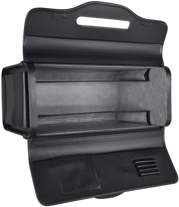 Bowatex Pilotenkoffer Aktenkoffer Koffer 46 cm Schwarz