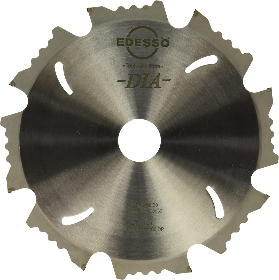 Edessö 5112000830 DP-Kreissägeblatt sdb DP 200x2, 4/1, 6x30 Z=8 F neg, Silber