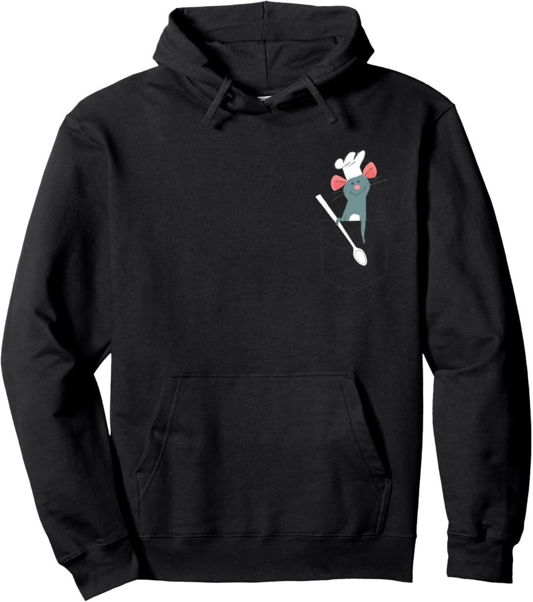 Disney PIXAR Ratatouille Remy Small Pocket Chef Pullover Hoodie