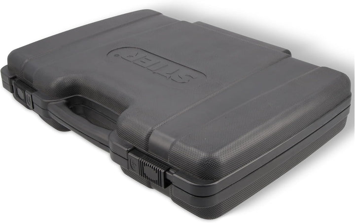 STIER Steckschlüssel Satz, 179-teilig, 1/2 Zoll 1/4 Zoll & 3/8 Zoll Umschaltknarre, Sechskant-Stecks