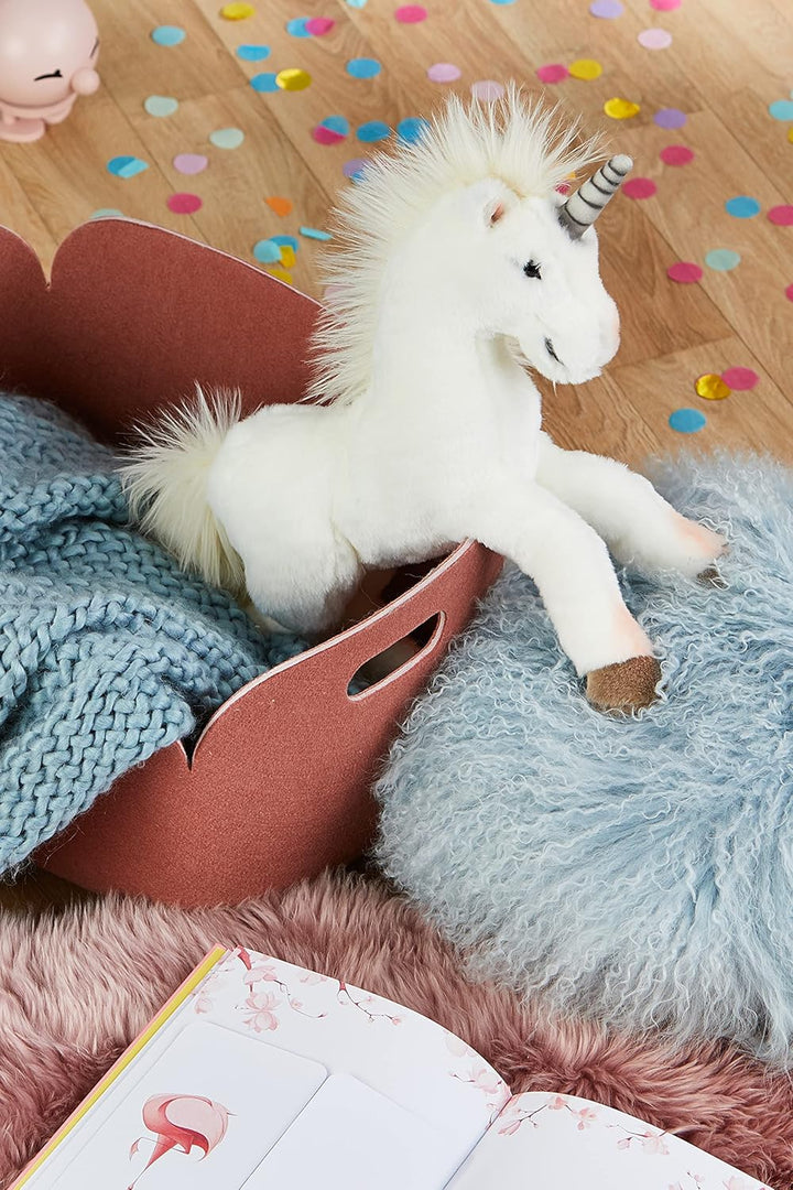 Steiff Starly Einhorn - 35 cm - Schlenkertier für Kinder - Plüscheinhorn - weich & waschbar - Unicor