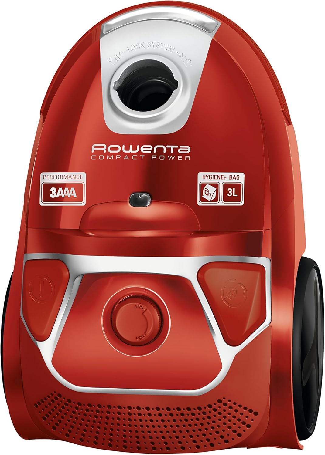 Rowenta RO3953 Compact Power Staubsauger | mit Beutel | 750 Watt | Staubvolumen: 3 Liter | 2-in-1-Fu