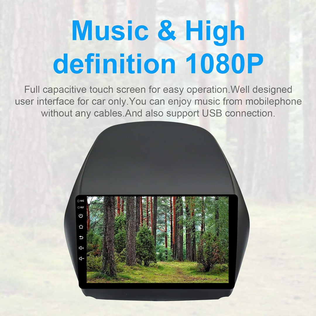 EZoneTronics Android 10.1 für Hyundai Tucson IX35 2011-2015 Autoradio Stereo Head Unit 10 Zoll Touch